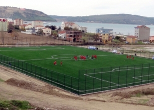 Eceabat sahasına tribün